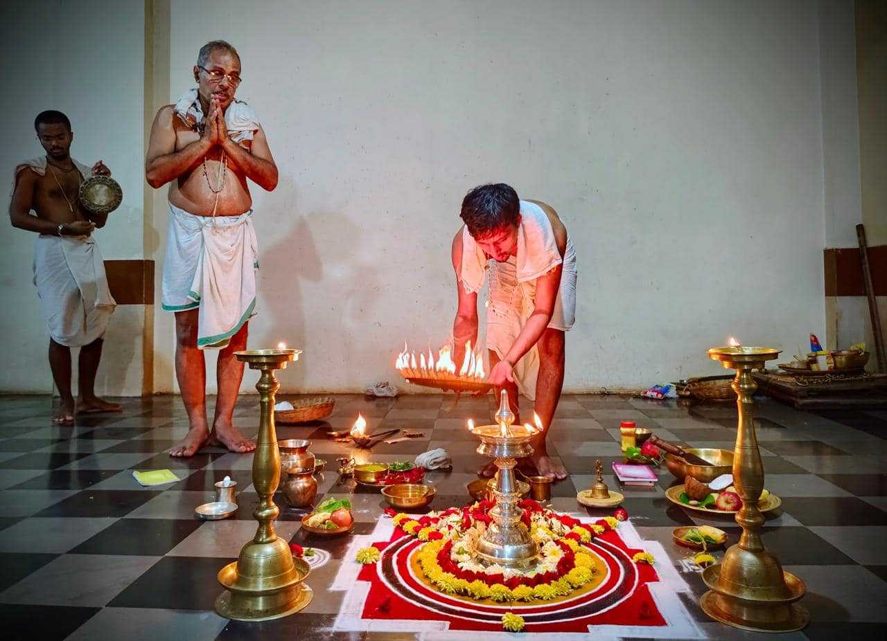 Pooja of Ramatrivikrama on the second day of Navaratri-2024.